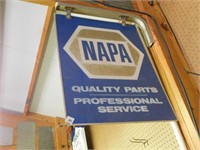 Hanging NAPA sign