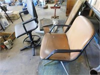 2-old shop chairs