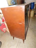 sliding glass cabinet