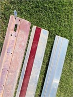 3 Ford Pickup Tailgate Trim Pieces