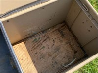 Metal Storage Box 33” wide X 12” deep
