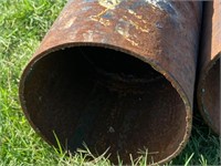Steel Pipe- 17’5” length, 8” diameter, 1/4” thick