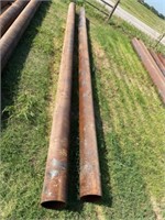 Steel Pipe-  20’  length, 8” diameter, 1/4” thick