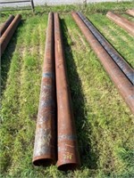 Steel Pipe- 19’    length, 8” diameter, 1/4” thick