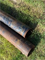 Steel Pipe- 19’   length, 8” diameter, 1/4” thick