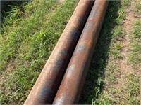 Steel Pipe- 17.5’   length, 8” diameter, 1/4” thic