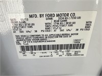 2013 Ford F-150 P/U