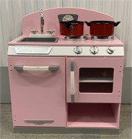 KID CRAFT PINK CHILDS STOVE WITH SINK