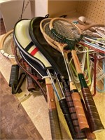 Pile of  rackets