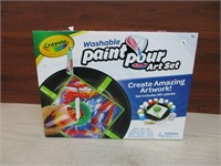 Washable Paint Pour Art Set
