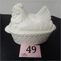 ROOSTER SOUP TUREEN 3 PC