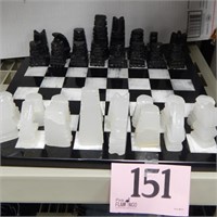 MARBLE CHESS SET 14 IN