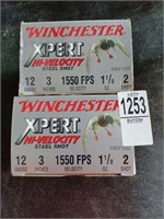(2) 12 Ga. Winchester Xpert HV Shotshells - 25 Ct