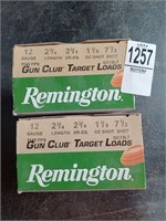 (2) 12 Ga. Remington Target Load Shotshells - 25