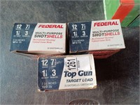 (3) 12 Ga. Federal Shotshells - 25 Ct.