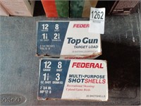 (2) 12 Ga. Federal Shotshells - 25 Ct.