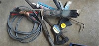 JUMPER CABLES AND GREASE GUN
