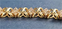 14k Gold 3.75ct Diamond Tennis Bracelet