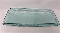 Recycled Glass Bottle Glass Decor Bowl Platter