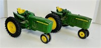 2 Vintage John Deere Tractors