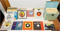 Lot of 45rpm Records, Beatles, Rolling Stones,