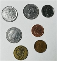 Foreign Coins and Bills