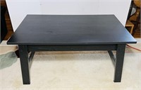 Black wooden Coffee Table, 32” x 19.5” x 19” h