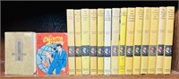 14 Nancy Drew Hardcover Books, plus old Bible and