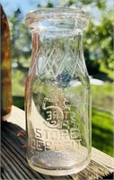 Midland,Michigan Bottle, We Serve All Amber Quart