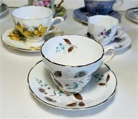 Tea Cup and Saucers, all are nice