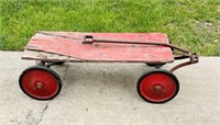 Old Wagon, frame, Wheels and Tires are all still
