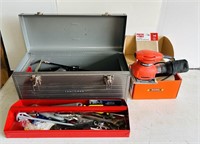 Craftsman Tool box w/ Tools, 3/8 Drill, B&D Palm