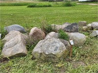 Medium boulders