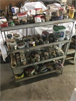 Very Large Wire Shelving Unit w/ Screws, Nuts