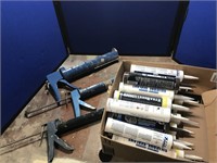 Caulk & 3 Caulk Guns