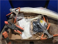 Variety of Large Clamps , Zip Ties & More