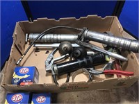 Grease Guns, Oil Cans & STP Oil Filter