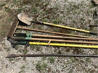 Variety of Yard Tools