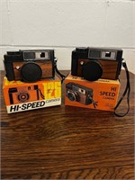 2 vintage hi speed cameras