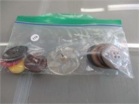 Bag of Old Large Buttons