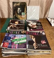 Van Morrison book & music magazines