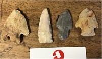 4 arrowheads