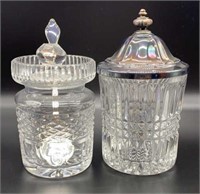 Vintage Waterford Crystal Jelly Jars