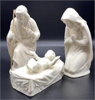 Dresden Bisque Porcelain Nativity