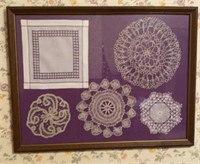 HandKnitted Doilies - Over 50 Years Old