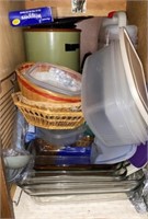 Pyrex, Baskets and More