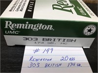 Remington 20 rds, 303 British 174 grc