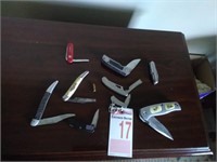 9 Pen Knives, 1 Bullet