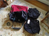 Back packs, Suitcase Bag