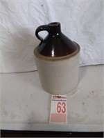Brown and White Crock